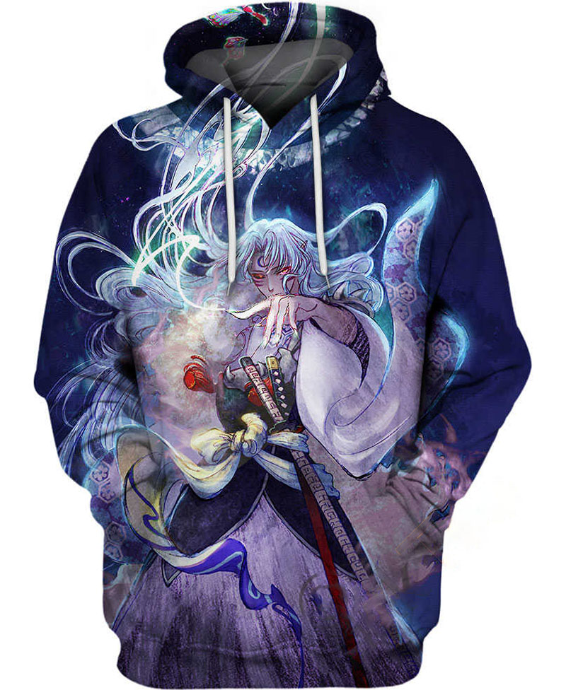 Sesshomaru Hoodie 3D
