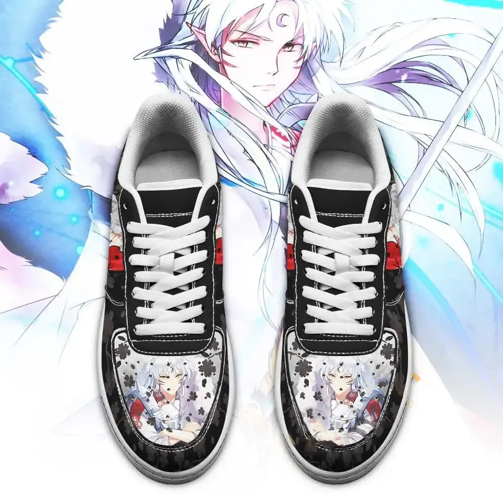 Sesshomaru Inuyasha Anime Fan Gift Idea Amazon Nike Air Force Shoes