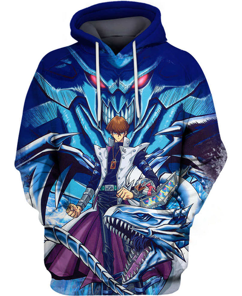 Seto Kaiba And Obelisk Hoodie 3D