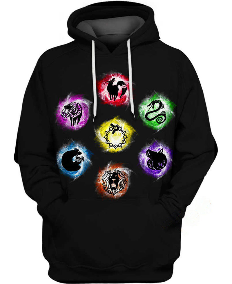 Seven Deadly Sins Hoodie 3D