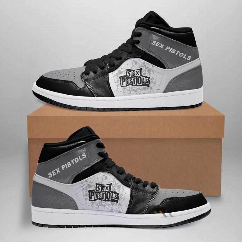 Sex Pistols Rock Band Custom Air Jordan Shoes