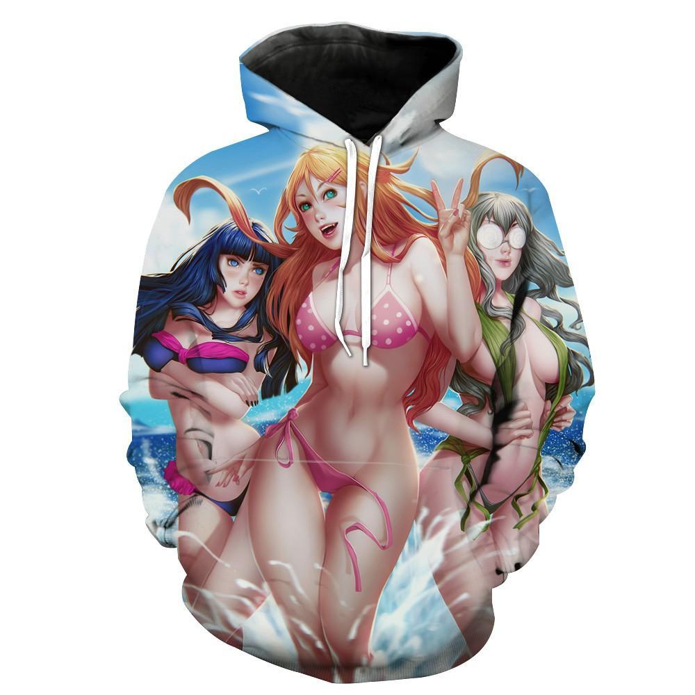 Sexy Anime Sexy Lady Anime Hoodie 3D