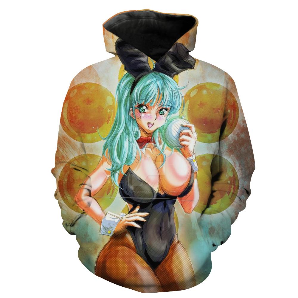 Sexy Bunny Bulma Bunny Bulma Dragon Ball Hoodie 3D