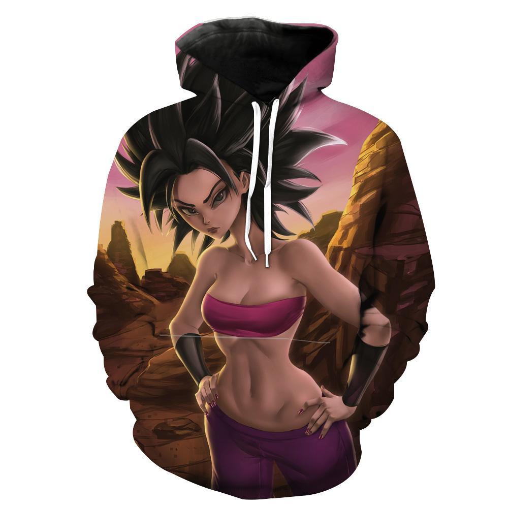 Sexy Caulifla Dragon Ball Super Caulifla Hoodie 3D