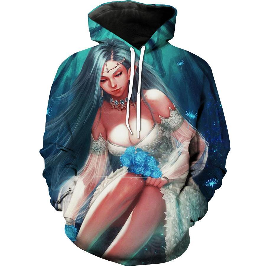 Sexy Elf Sexy Fantasy Elf Hoodie 3D