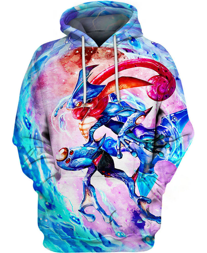 Shady Greninja Hoodie 3D