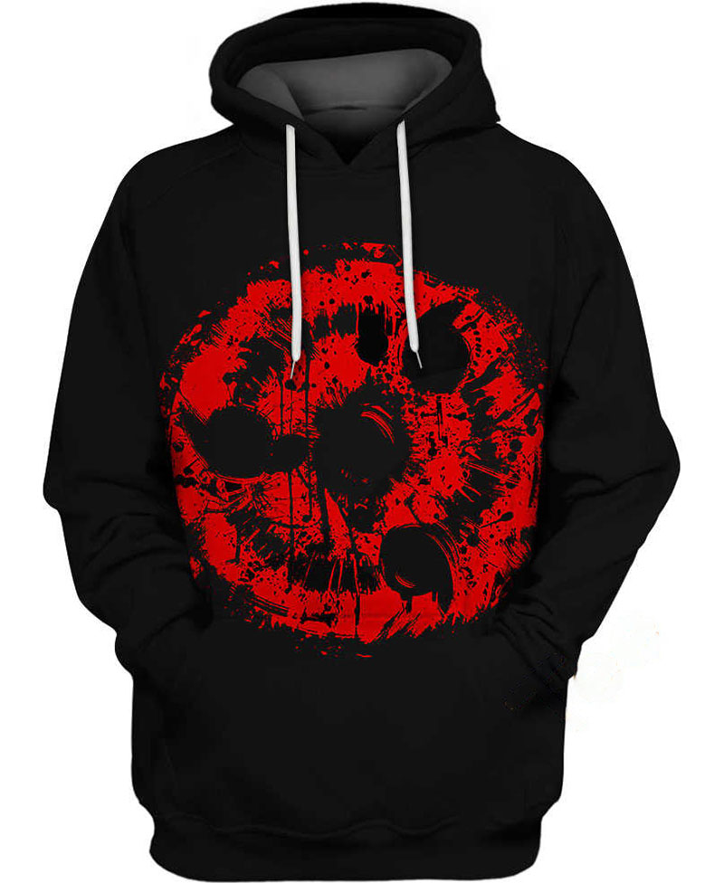 Sharingan Naruto Hoodie 3D