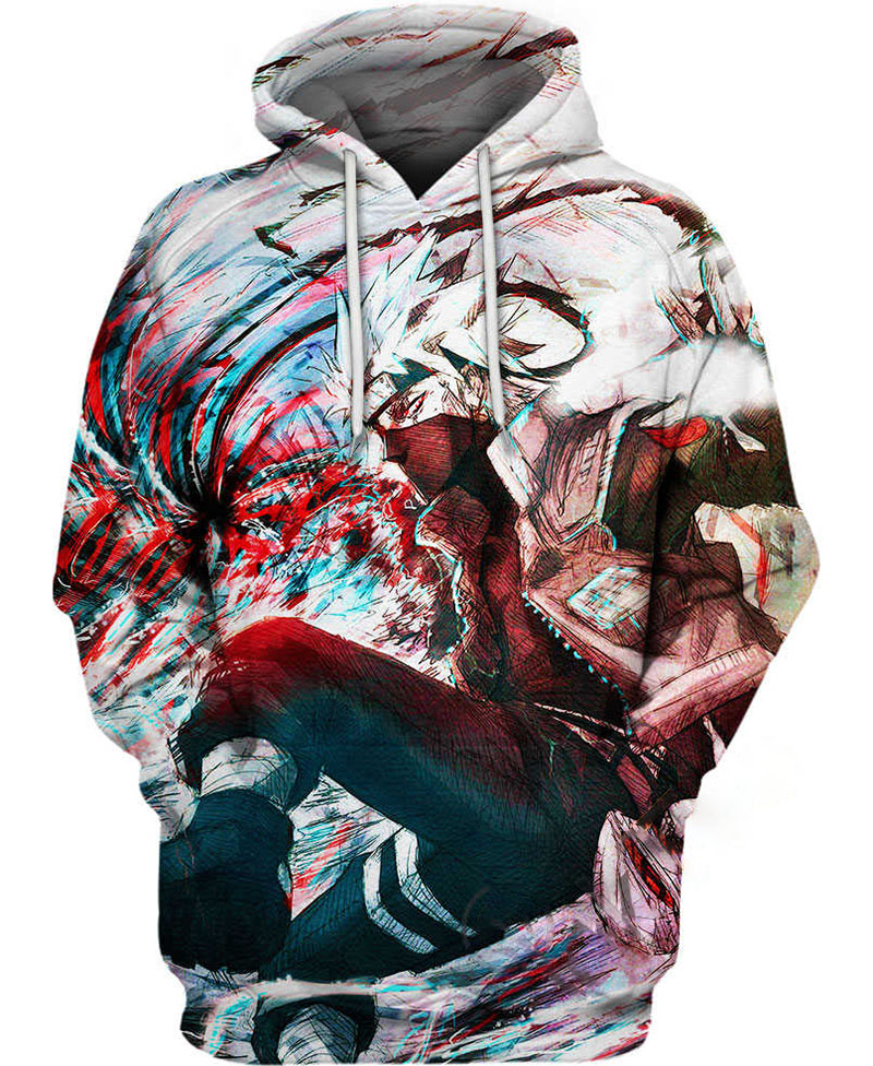 Sharingan No Kakashi Hoodie 3D