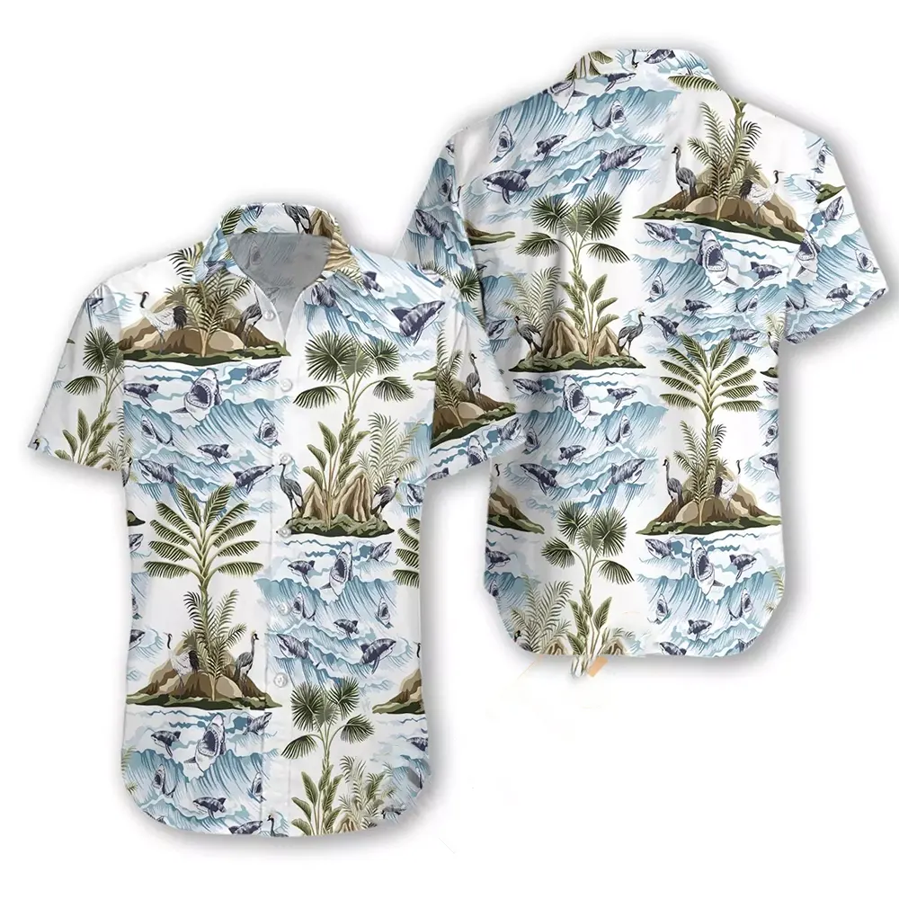 Shark 02 Hawaiian shirts