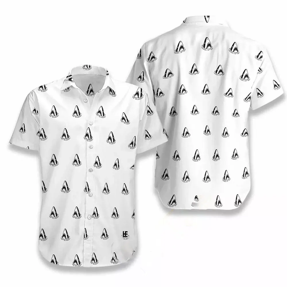 Shark Pattern Hawaiian shirts