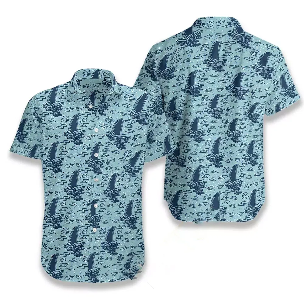 Shark Pattern Hawaiian shirts