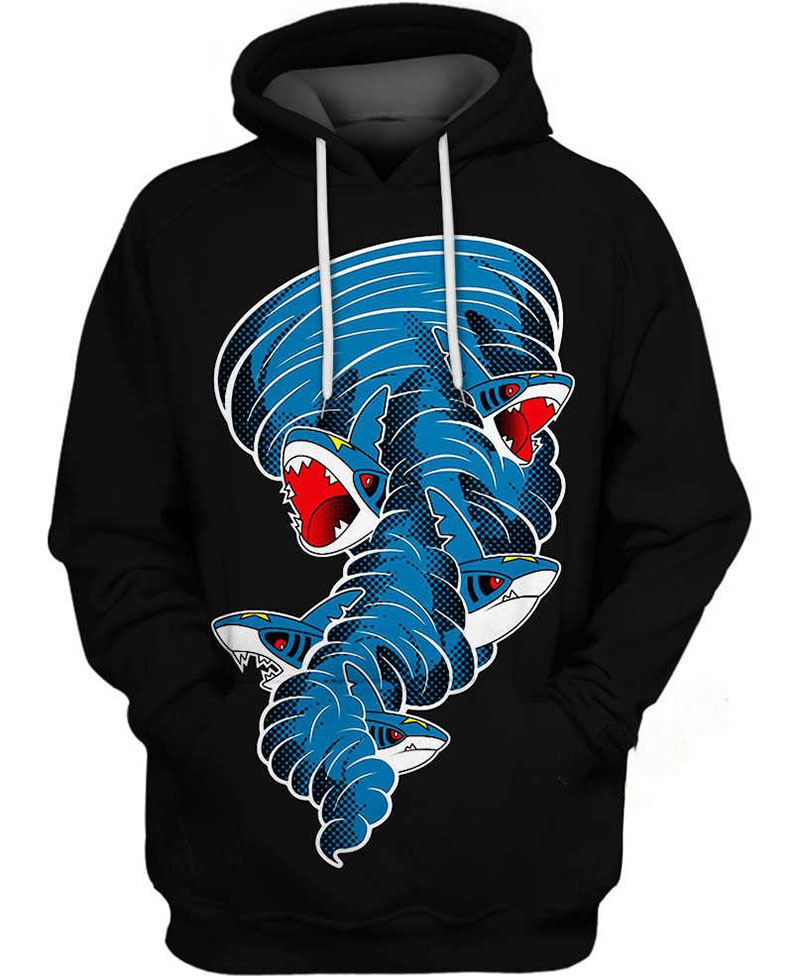 Sharpedo Hoodie 3D