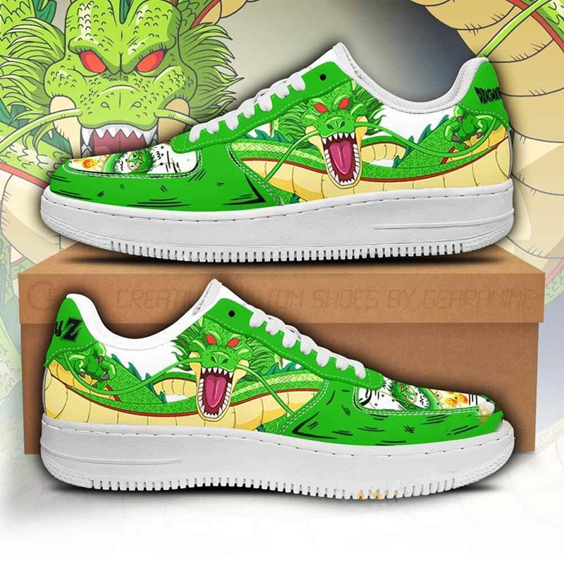 Shenron Custom Dragon Ball Anime Nike Air Force Shoes