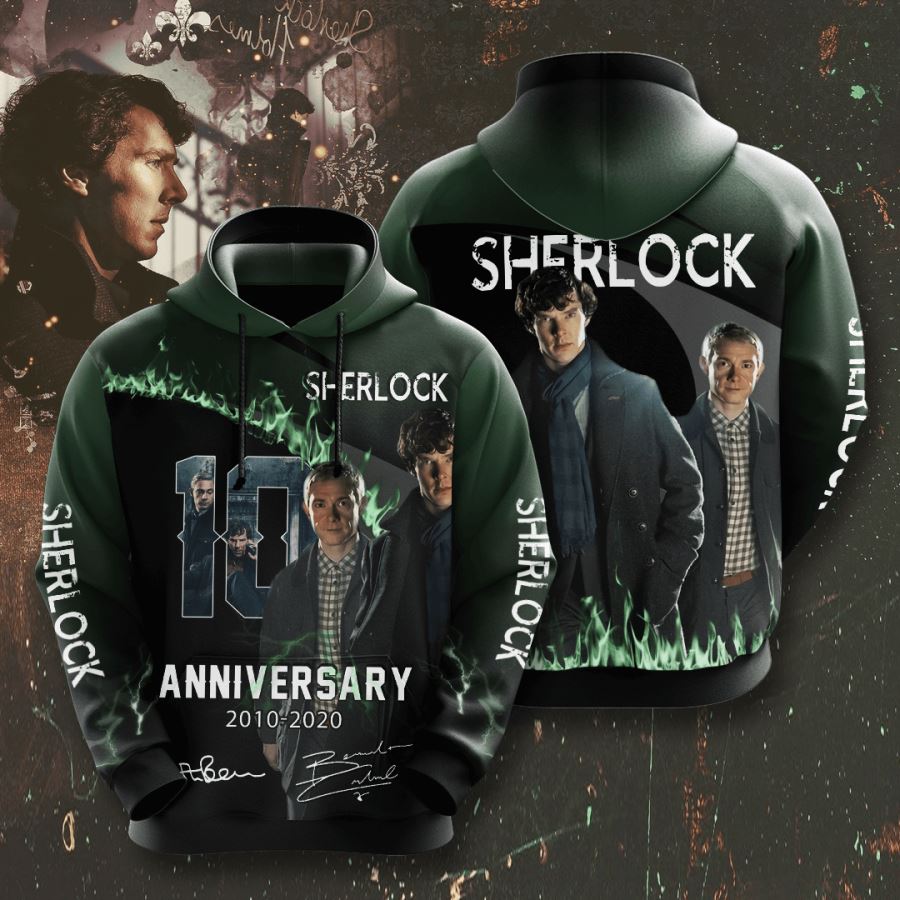 Sherlock Custom Hoodie 3D