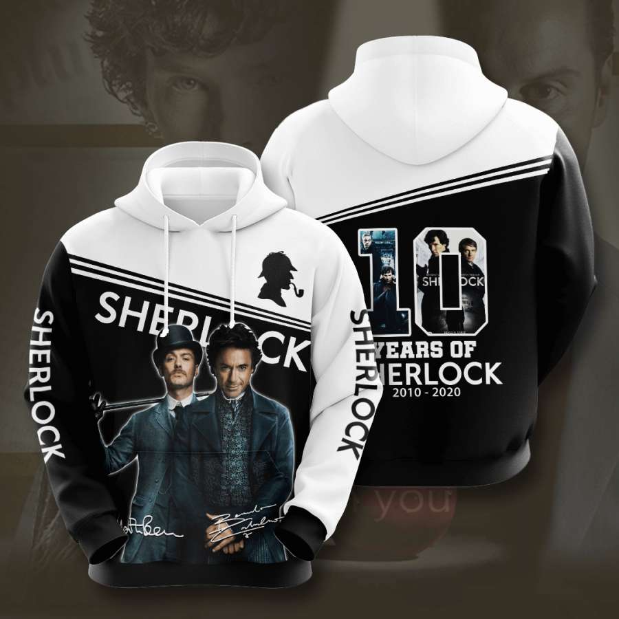 Sherlock Custom Hoodie 3D