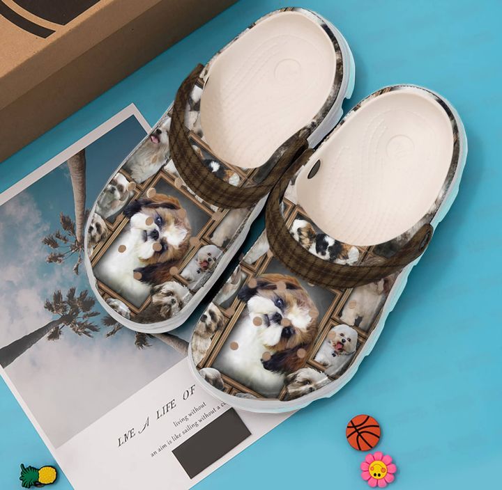 Shih Tzu Baby Crocs Clog Shoes