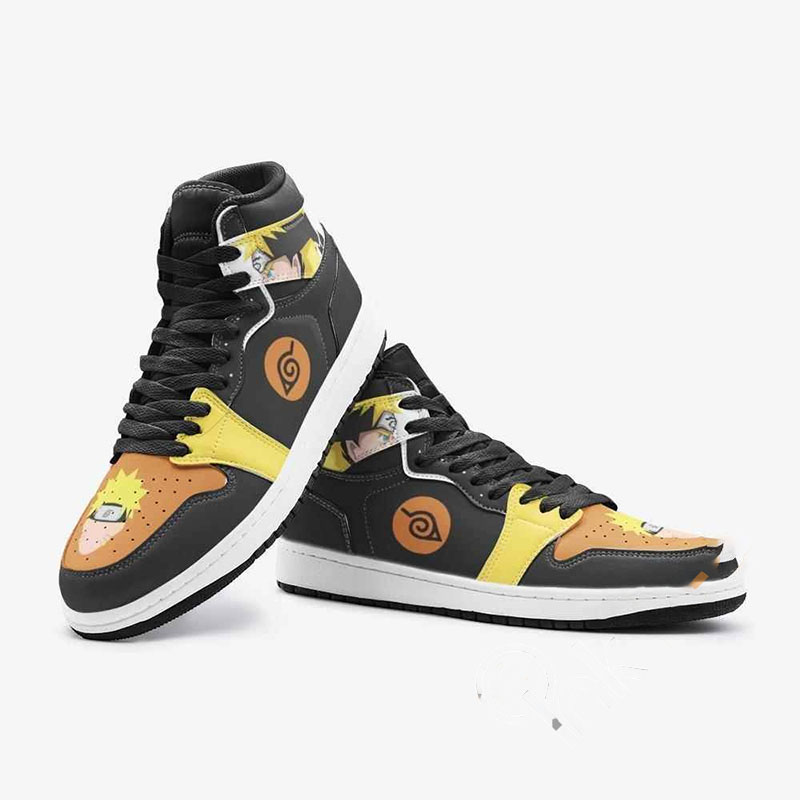 Shippuden Naruto Custom Air Jordan Shoes