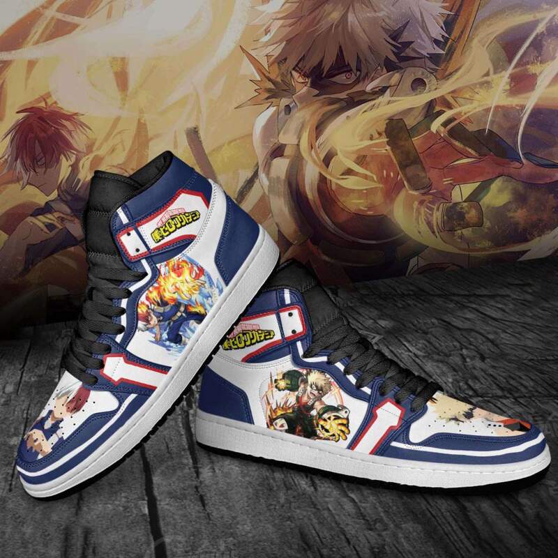 Shoto Todoroki And Katsuki Bakugo Friend Gifts Air Jordan Shoes