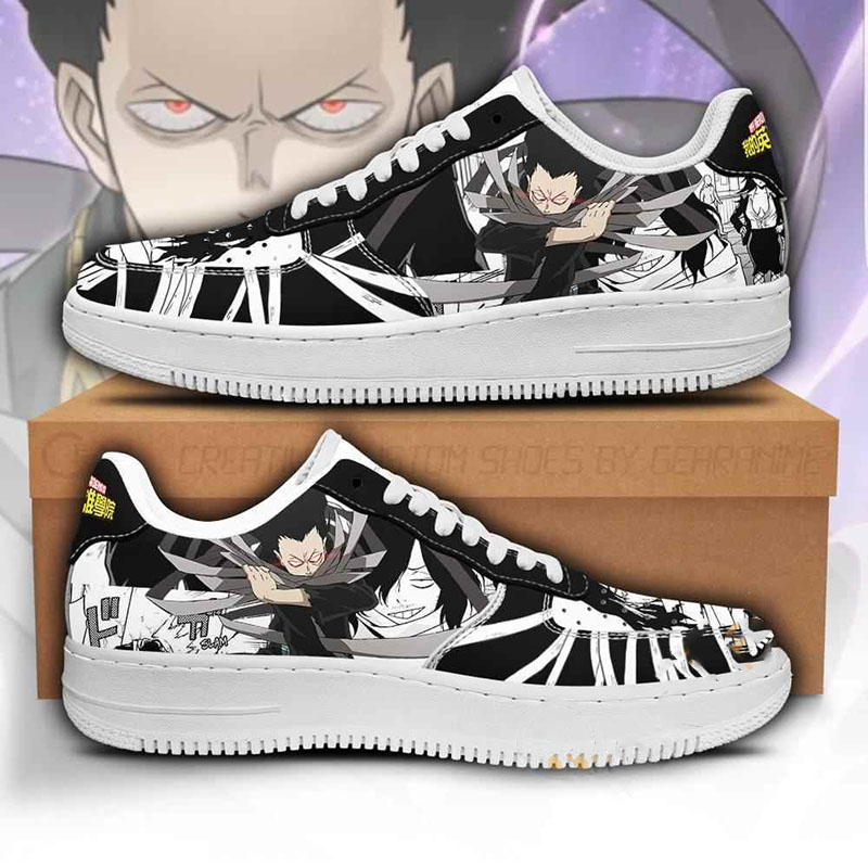 Shouta Aizawa Custom My Hero Academia Anime Nike Air Force Shoes