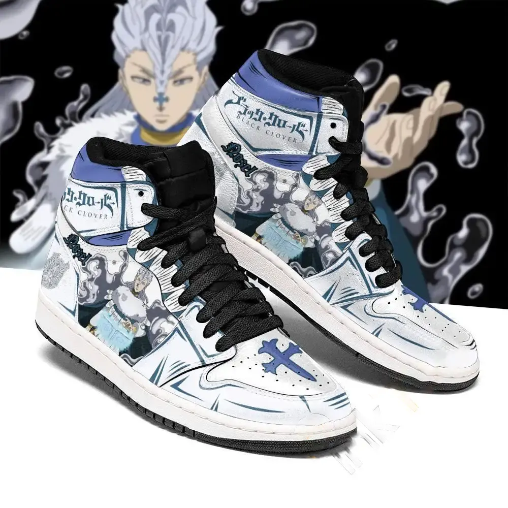 Silver Eagle Nozel Silva Black Clover Anime Shoes Amazon Air Jordan Shoes