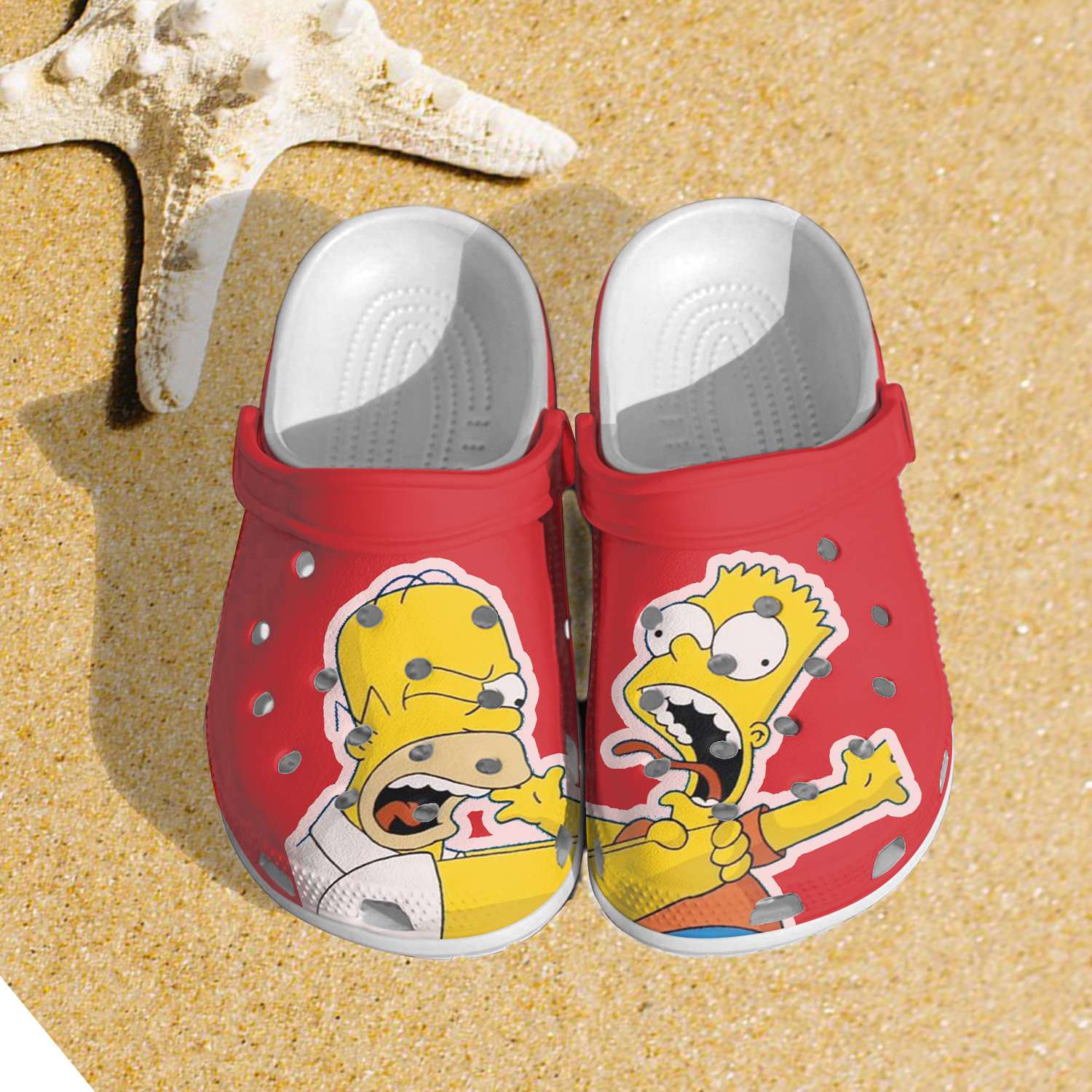 Unique Unique Simpson Crocs Clog Shoes