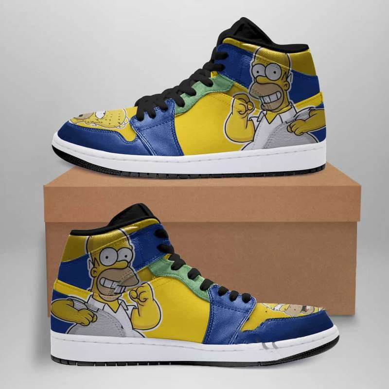 Simpson Family Custom Air Jordan Shoes
