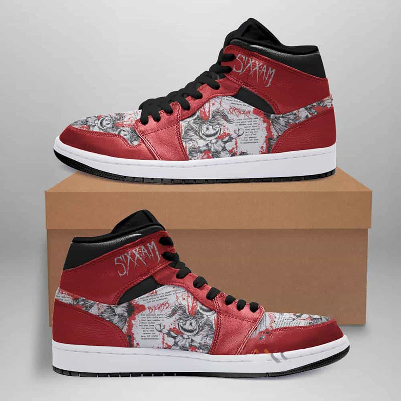 Sixx A.m. Custom Air Jordan Shoes