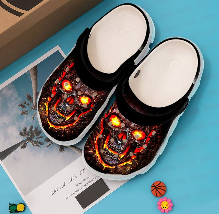 Skull Dungeon Crocs Clog Shoes