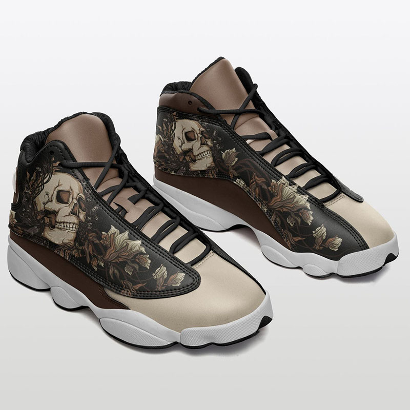 Skull Air Jordan Shoes