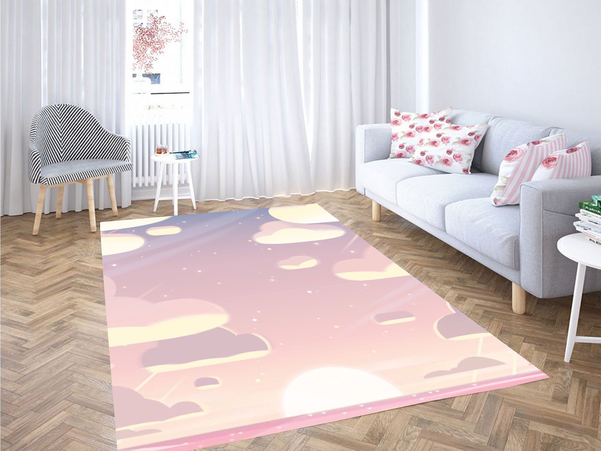 Sky Cartoon Network Carpet Rug