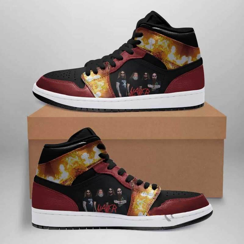 Slayer Custom Air Jordan Shoes