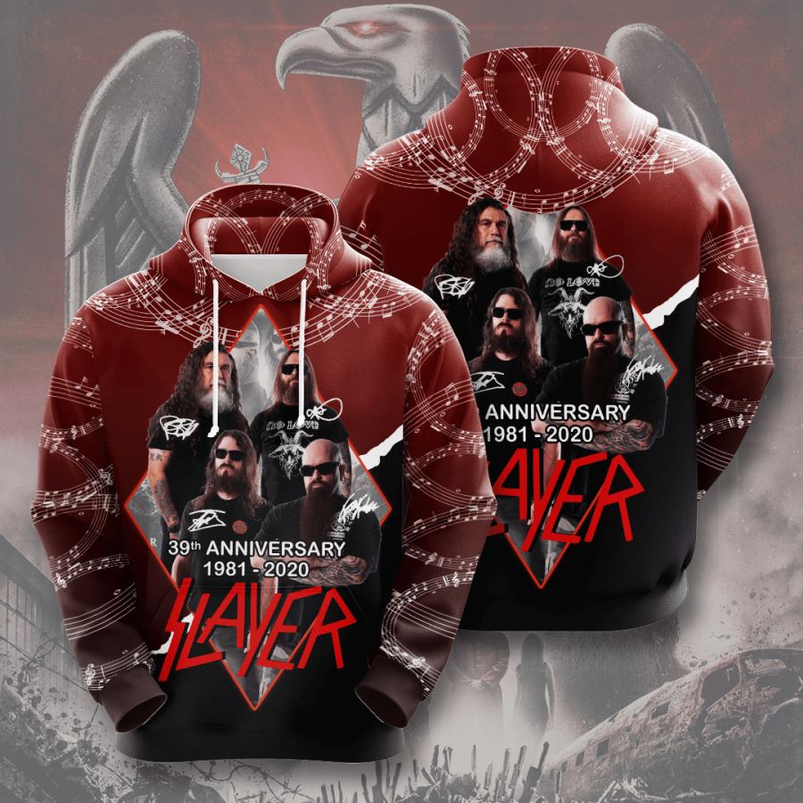 Slayer Custom Hoodie 3D