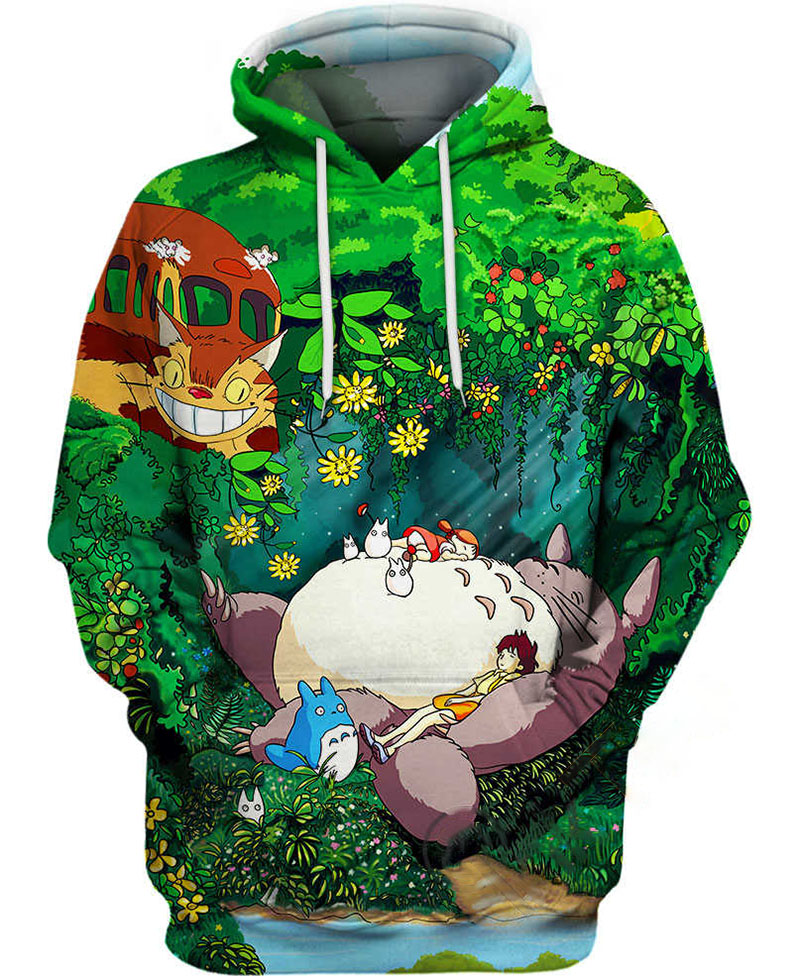 Sleep In The Green Forest Hoodie 3D