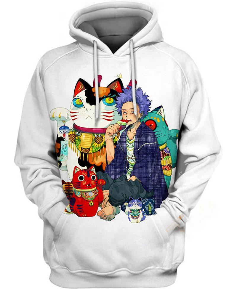 Sleepy Hitoshi Hoodie 3D