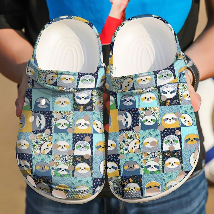 Sloth Adorable Sloths Crocs Clog Shoes