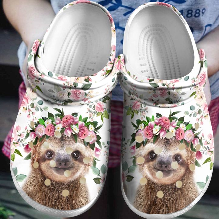 Sloth Baby Crocs Clog Shoes