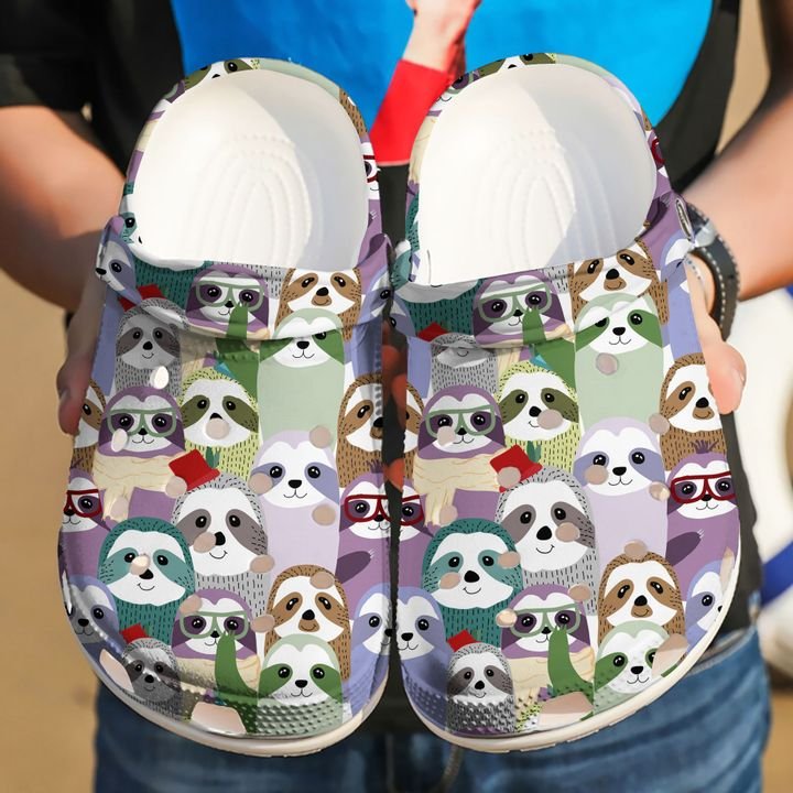 Sloth The Family Crocs Clog Shoes