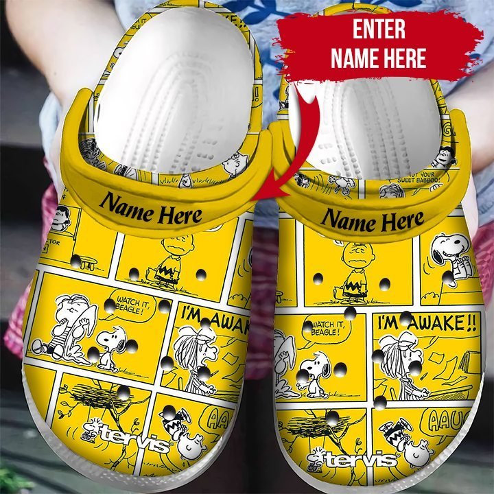 Snoopy Crocs Clog Shoes