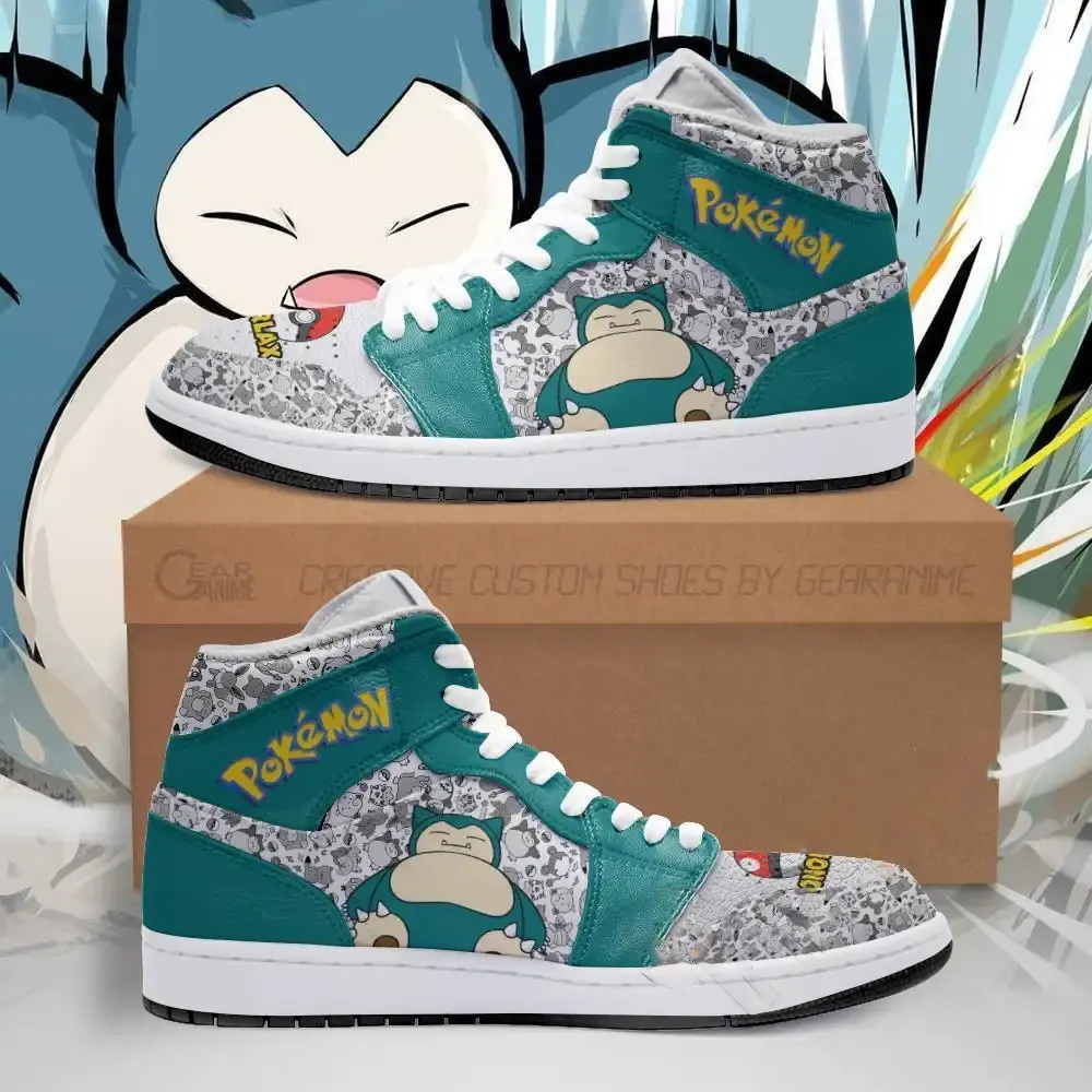 Snorlax Cute Pokemon Amazon Air Jordan Shoes