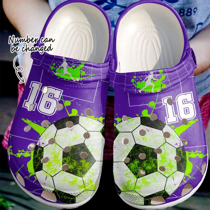 Soccer Personalized Passion Crocs Clog Shoes