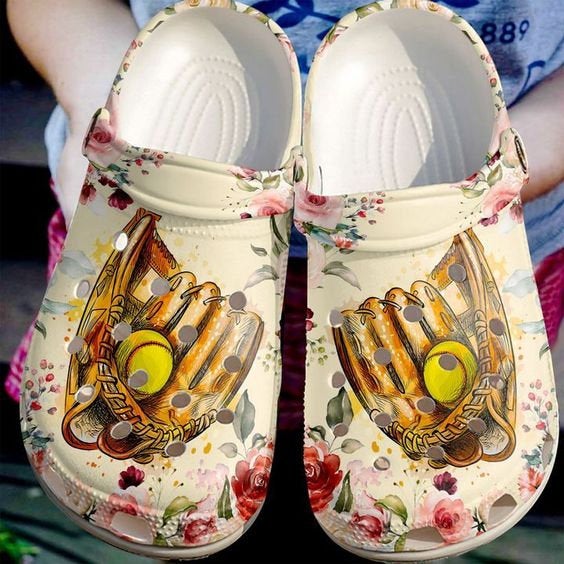 Softball Crocband Crocs Clog Shoes