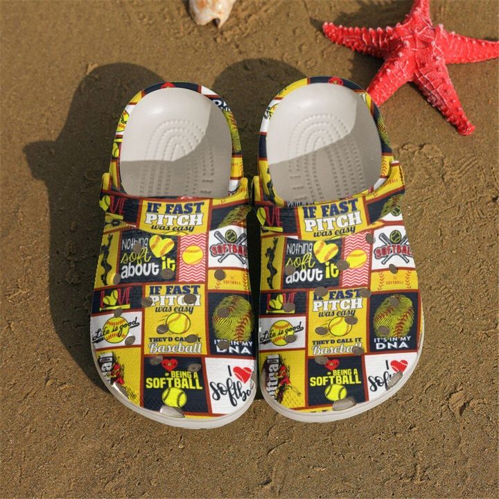 Softball Lover Crocs Clog Shoes