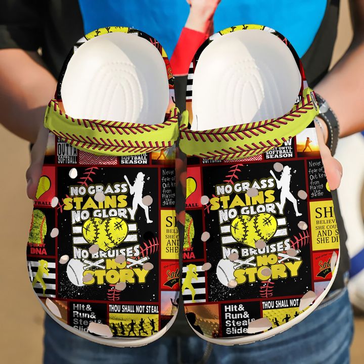 Softball Lover V2 Crocs Clog Shoes
