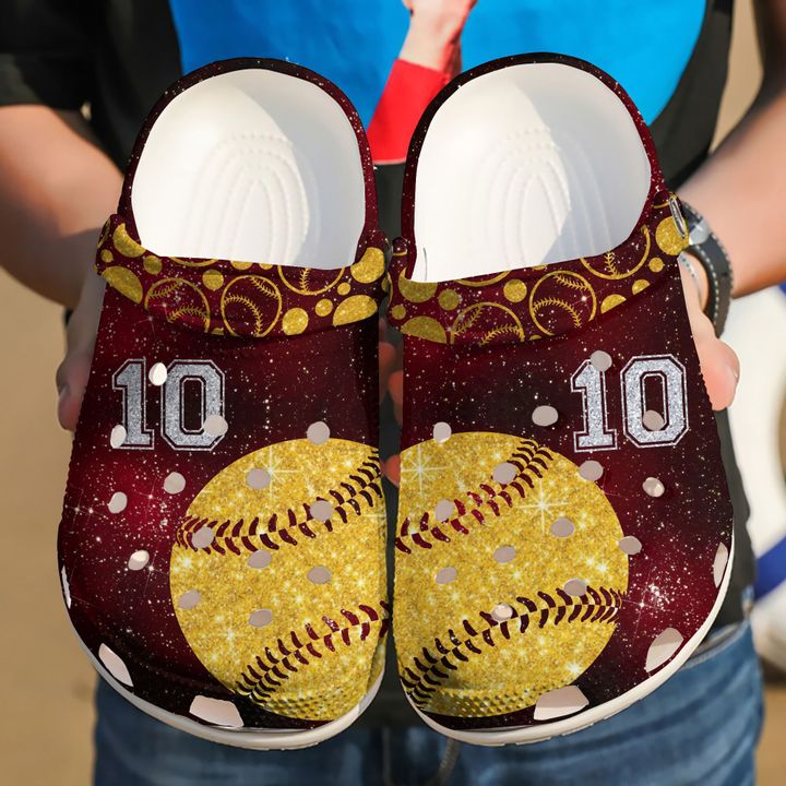 Softball Personalized Pitch V2 Crocs Clog Shoes