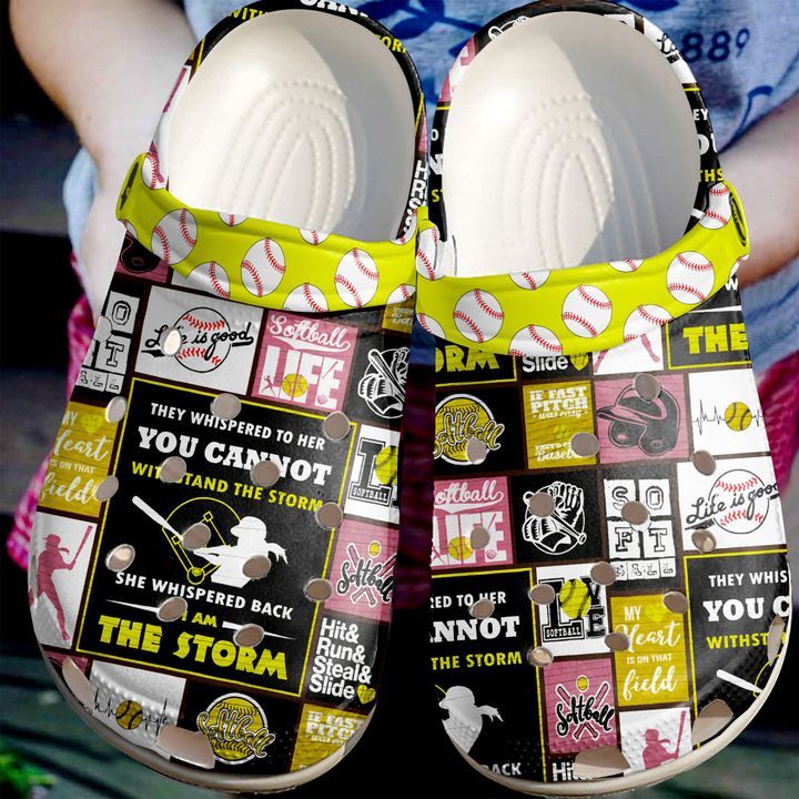 Softball The Storm Crocs Clog Shoes