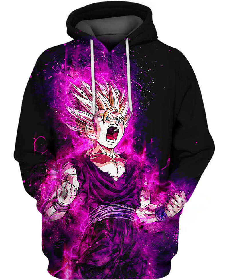 Son Gohan Super Saiyan Hoodie 3D