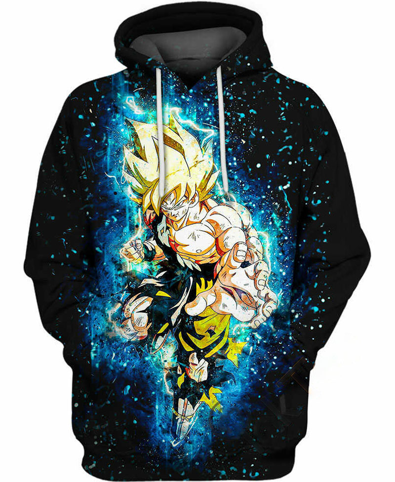 Son Goku Awaken Hoodie 3D