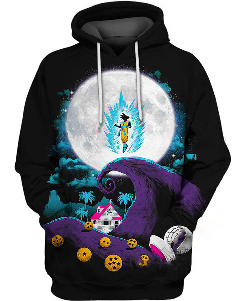 Son Goku Nightmare Hoodie 3D