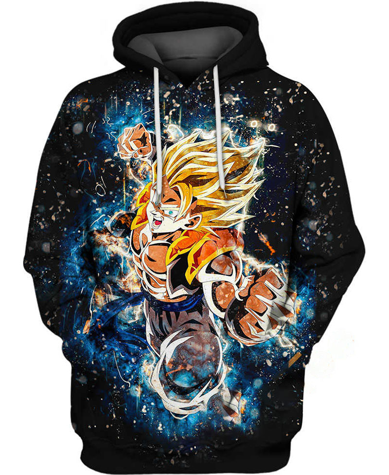 Son Goku Super Saiyan Hoodie 3D