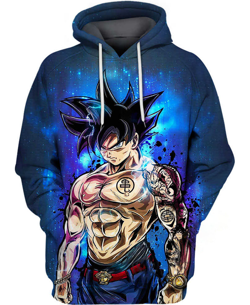 Son Goku Ultra Instinct Hoodie 3D